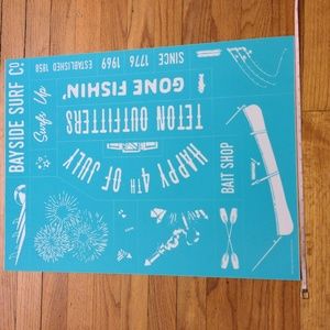 New chalk couture vintage happy 4th July e181107 Bait Shop Teton Outfitters